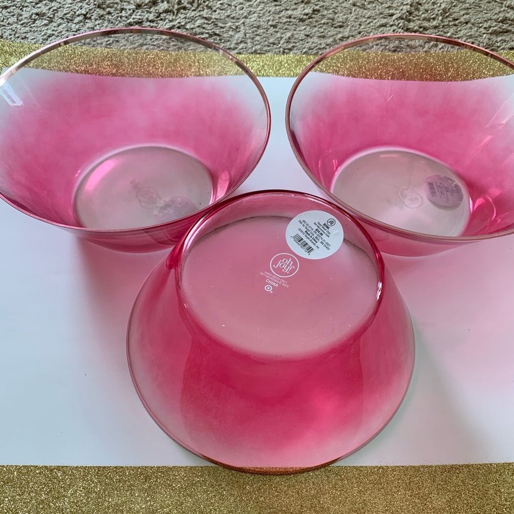 Large glass bowl